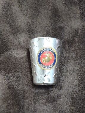 US Marines Shot Glass
